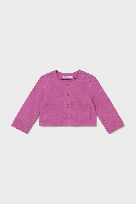 Mayoral cardigan copii culoarea roz, light, 1460