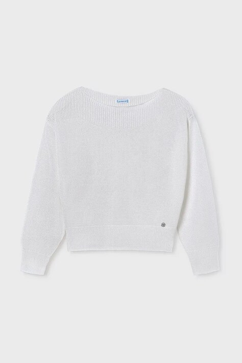 Mayoral pulover copii culoarea alb, 6349