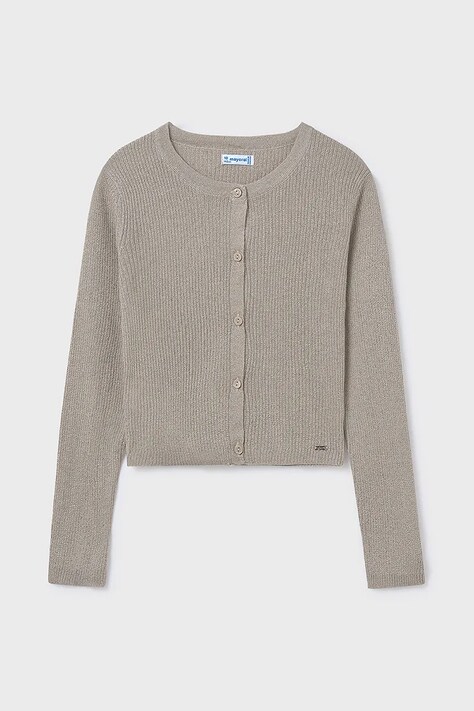 Mayoral cardigan copii culoarea bej, light, 6350