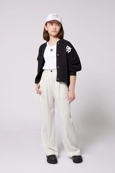 Dětská bomber bunda Dkny černá barva, D62284