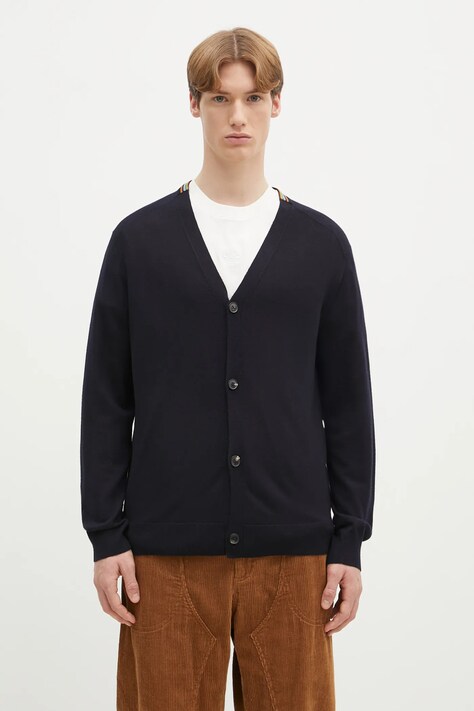 Vlněný svetr Paul Smith černá barva, M1R-250Z-P02094