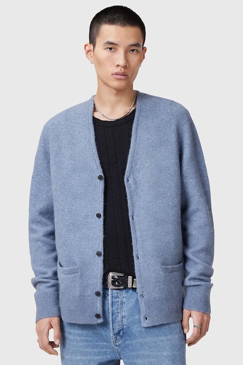 Шерстяной кардиган AllSaints RENN мужской  M092KB