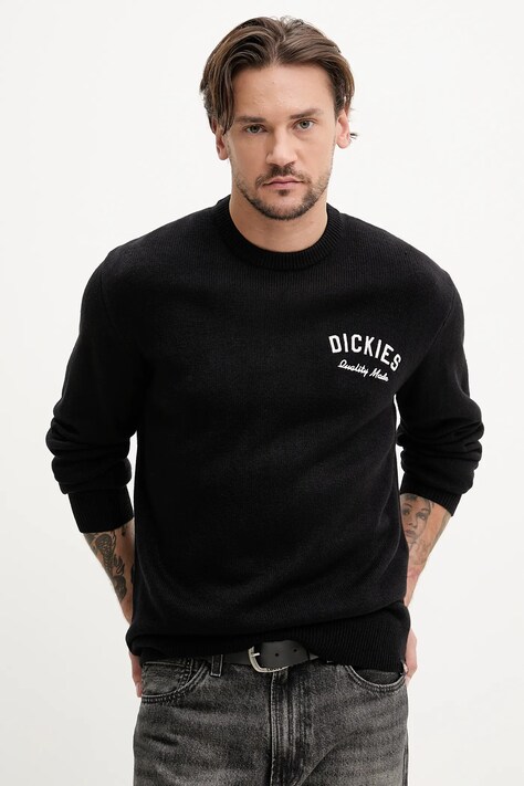 Svetr Dickies pánský, černá barva, lehký, DK0A4Z7BBLK1
