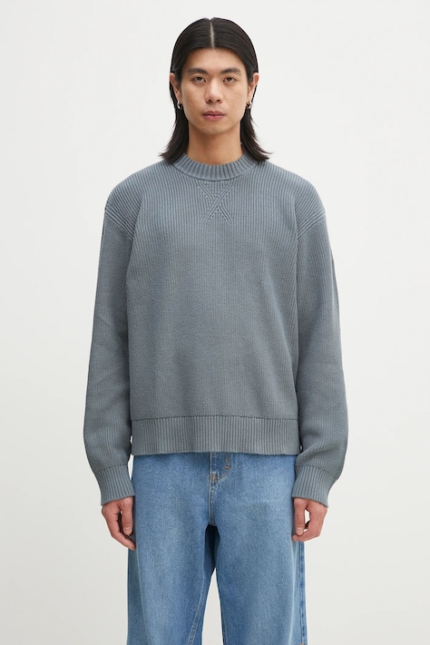 Napapijri jumper D-Rignano men’s gray color NP0A4INQG1Y1