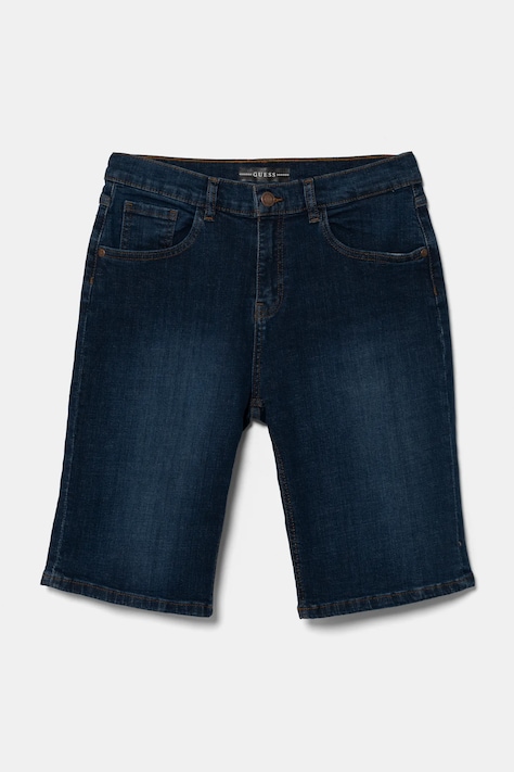 Guess pantaloni scurti culoarea albastru marin, L4RD12 D52Z0