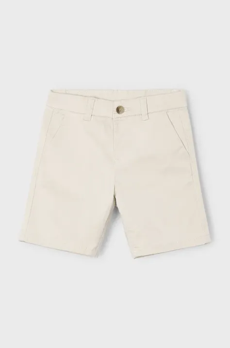 Mayoral shorts bambino/a chino serża basic colore beige  202