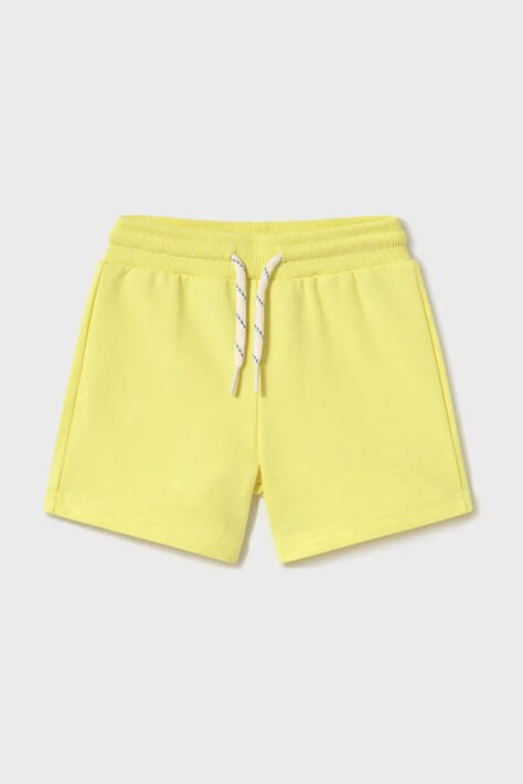 Mayoral pantaloni scurti copii culoarea galben, 621
