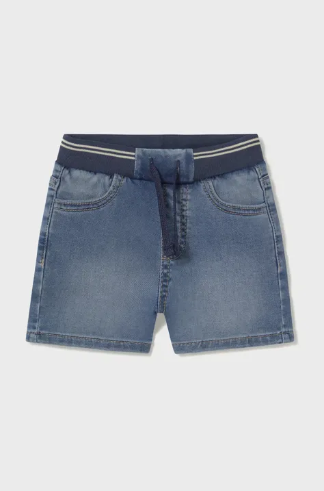 Mayoral shorts in jeans bambino/a soft denim jogger colore blu  1248