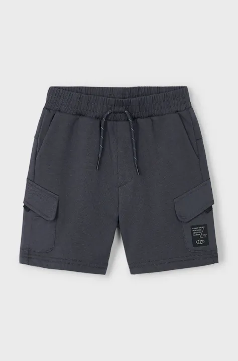 Mayoral shorts bambino/a cargo colore nero  3225