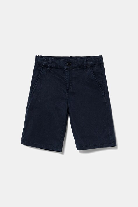 Guess pantaloni scurți copii culoarea bleumarin, talie reglabila, N5GD15 WF7H0