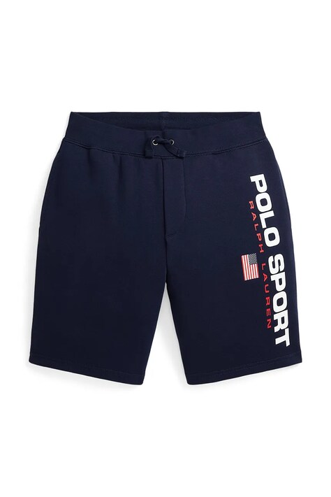 Detské krátke nohavice Polo Ralph Lauren tmavomodrá farba, 323969028001