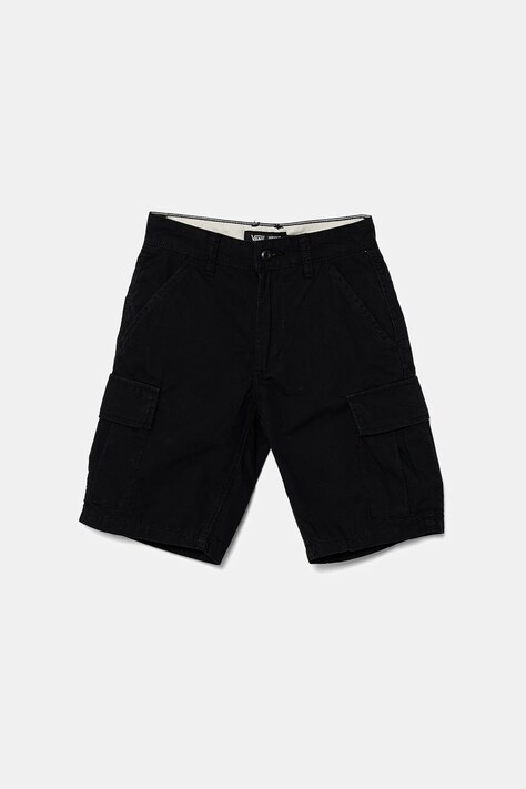Vans pantaloni scurți din bumbac pentru copii Service Cargo Short culoarea negru, VN0007Z6BLK1