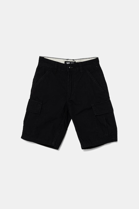 Vans pantaloni scurți din bumbac pentru copii Service Cargo Short culoarea negru, VN0007Z6BLK1