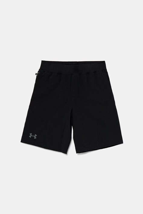 Under Armour pantaloni scurti copii Unstoppable Short culoarea negru, talie reglabila, 1383127