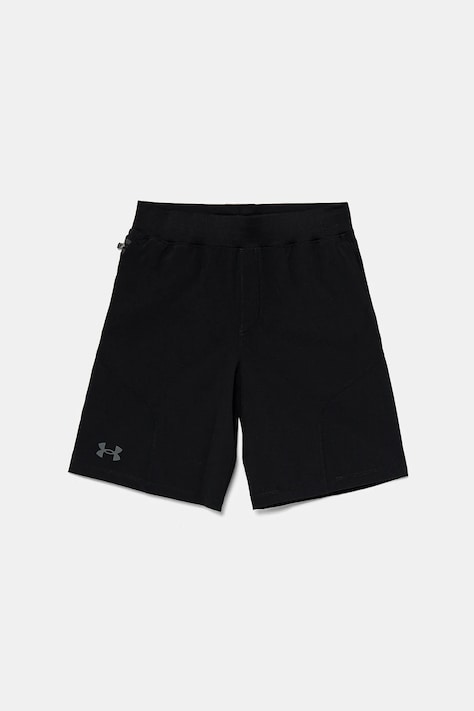 Detské krátke nohavice Under Armour Unstoppable Short čierna farba, nastaviteľný pás 1383127