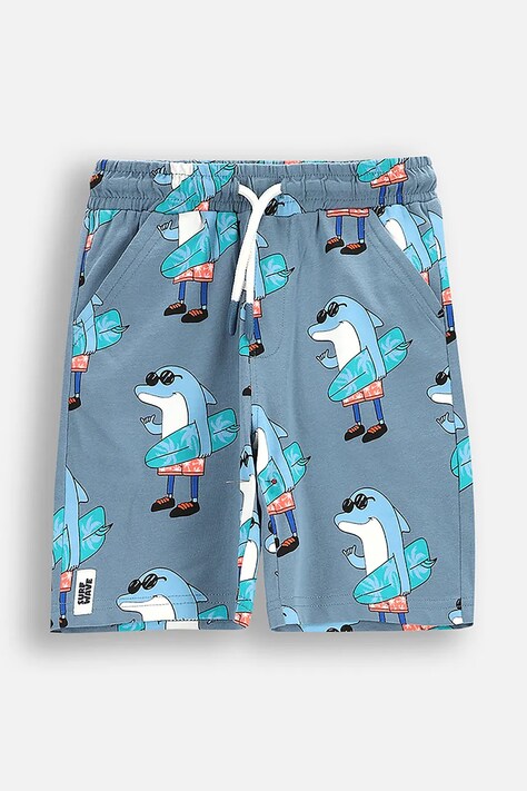 Coccodrillo pantaloni scurți din bumbac pentru copii talie reglabilă, HOLIDAY SPLASH BOY KIDS