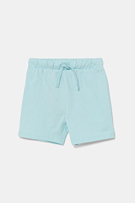 United Colors of Benetton pantaloni scurți din bumbac pentru copii talie reglabila, 3BL0G900Q