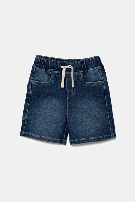 United Colors of Benetton pantaloni scurți din denim pentru bebeluși talie reglabila, 44LGG9032