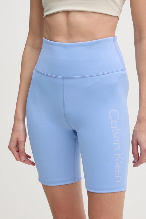 Calvin Klein Performance pantaloni scurți de antrenament cu imprimeu, high waist, LVGWS5L708