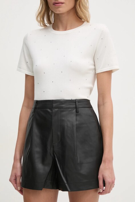 Dkny pantaloncini donna colore nero  DJ4S8032