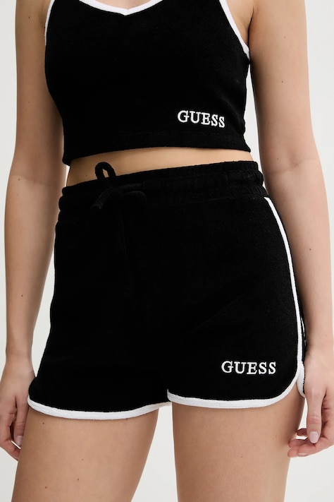 Плажни шорти Guess в черно E5GD08 KCQV1