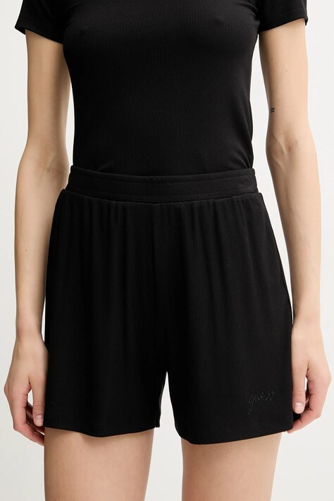 Guess pantaloncini LIA donna colore nero  O5GD01 KCQ72