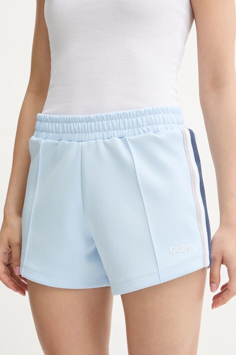 Шорти Guess YARROW жіночі з аплікацією висока посадка V5GD14 KCRU2