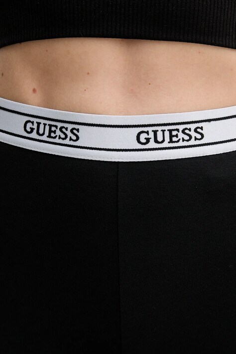 Шорти Guess ALINE — SS25-SZD0JR, чорний — фото 4