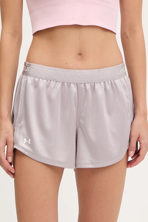 Σορτς προπόνησης Under Armour Tech Play χρώμα: μοβ, 1389883
