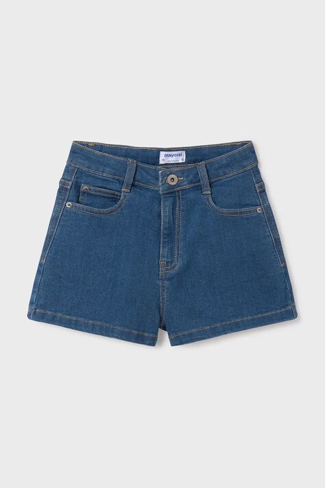 Mayoral pantaloni scurti din denim pentru copii neted, 235