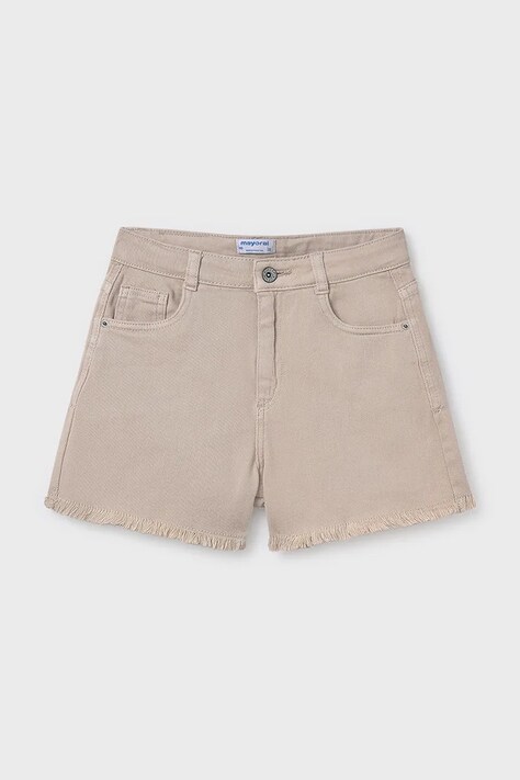 Dětské kraťasy Mayoral béžová barva, hladké, 275