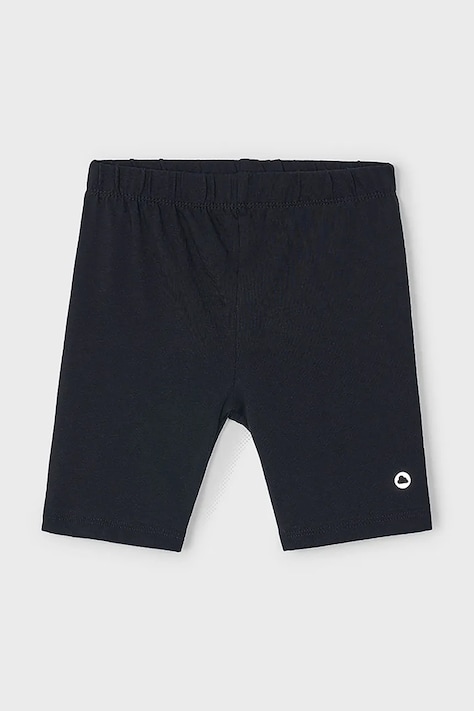 Mayoral pantaloni scurți din bumbac pentru copii culoarea negru, neted, 610