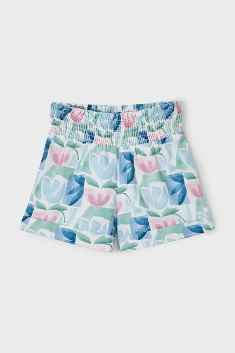 Mayoral pantaloni scurti copii culoarea verde, modelator, 3203