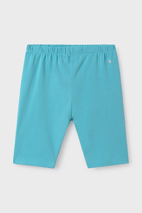 Mayoral pantaloni scurți copii culoarea turcoaz, uni, 6212