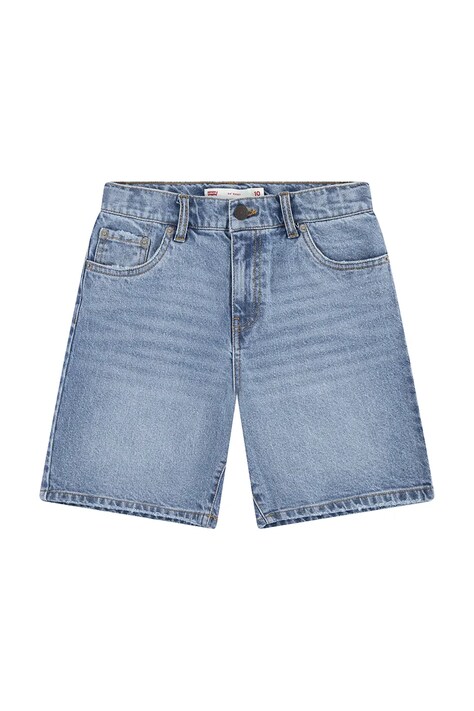 Dětské riflové kraťasy Levi's 94 BAGGY SHORT modrá barva, 3EM221