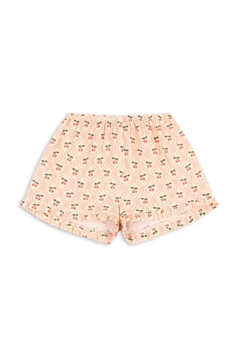 Kraťasy Konges Sløjd COCO SHORTS GOTS oranžová barva, KS103206