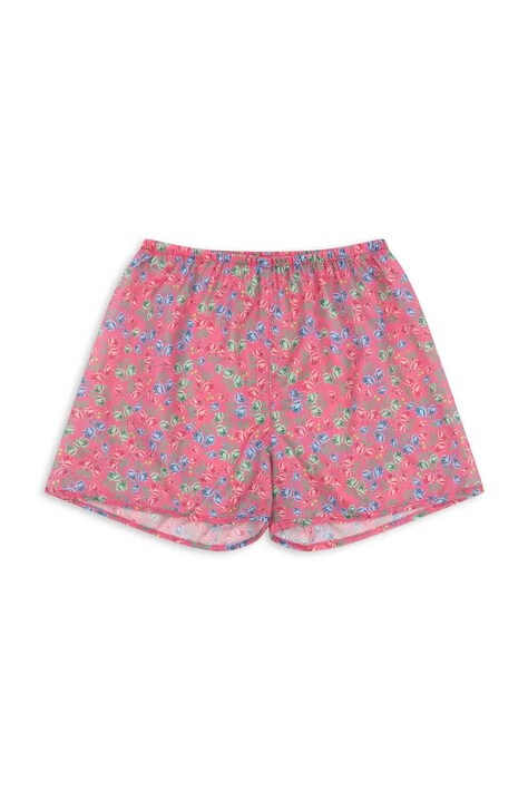Konges Sløjd pantaloni scurți PACEY SHORTS GOTS culoarea roz, KS103239
