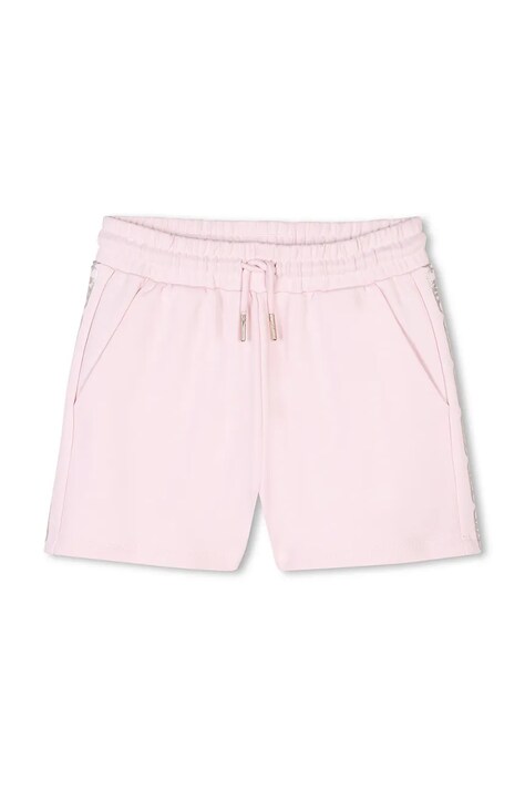 Michael Kors shorts di lana bambino/a colore rosa con applicazione R30337
