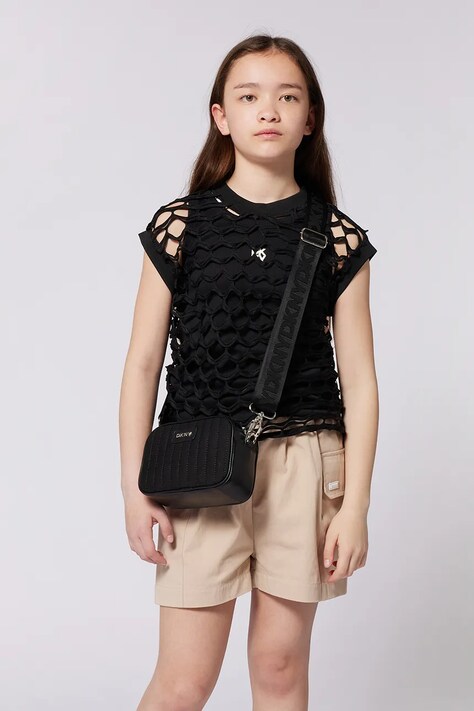 Dkny gyerek rövidnadrág bézs, sima, D62268