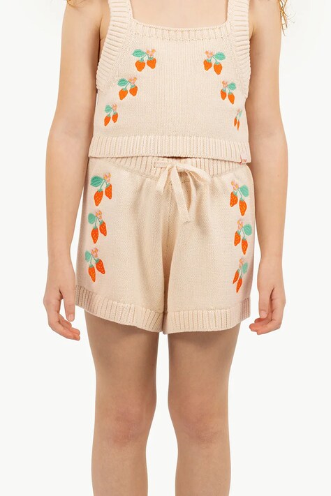 Дитячі бавовняні шорти Tinycottons STRAWBERRIES SHORTS — фото 4