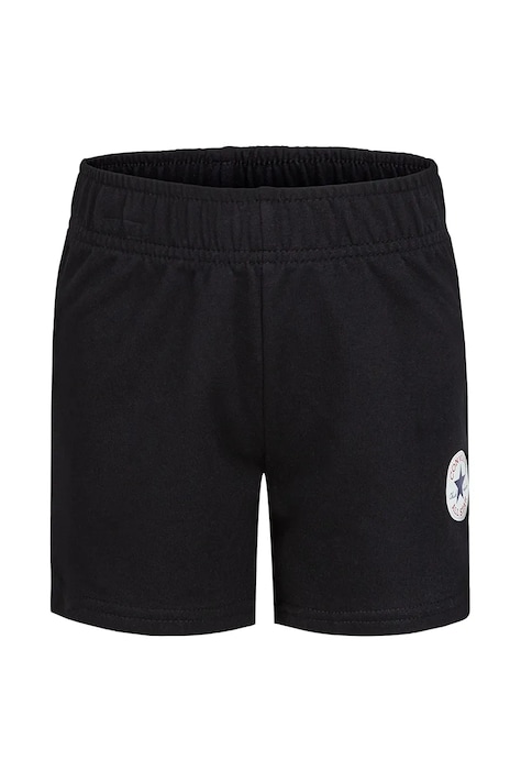 Dětské kraťasy Converse černá barva, hladké, 369025