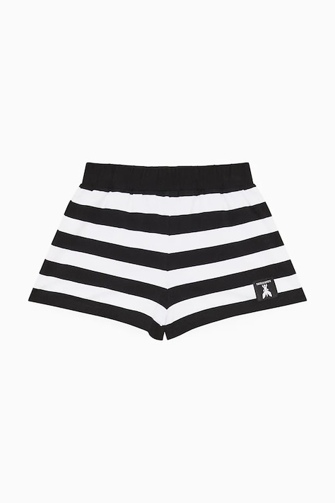 Patrizia Pepe pantaloni scurti copii FE50 culoarea negru, modelator, 7P0387