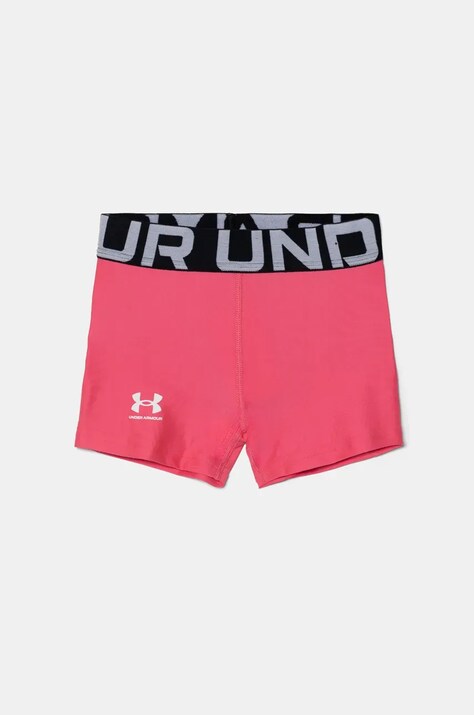 Under Armour pantaloni scurti copii HG Shorty culoarea roz, neted, 1390070