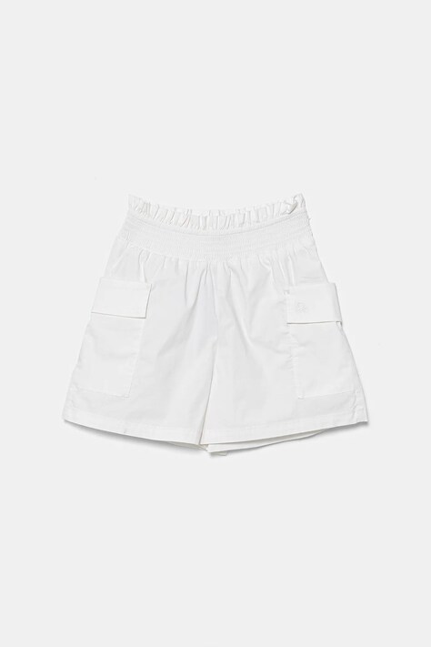 United Colors of Benetton pantaloni scurți copii culoarea alb, neted, 4L2VC903S