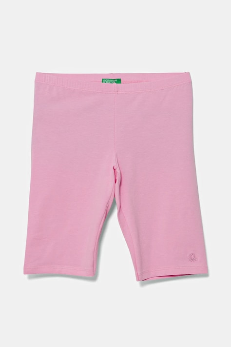 Dětské kraťasy United Colors of Benetton růžová barva, 3MT1C901D