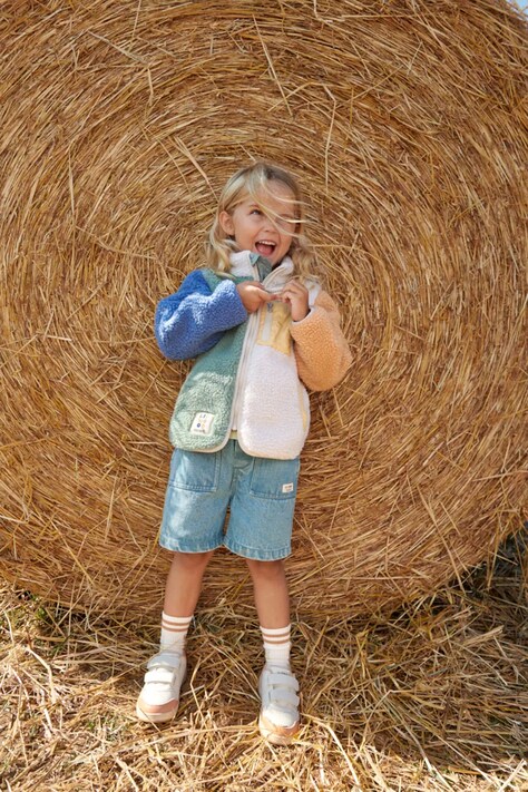 Παιδικό σορτς τζιν Liewood Cesaria Denim Shorts χρώμα: μπλε, LW19882