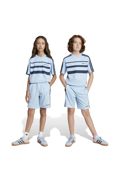 adidas Originals pantaloni scurți copii cu imprimeu, talie reglabila, JC9045