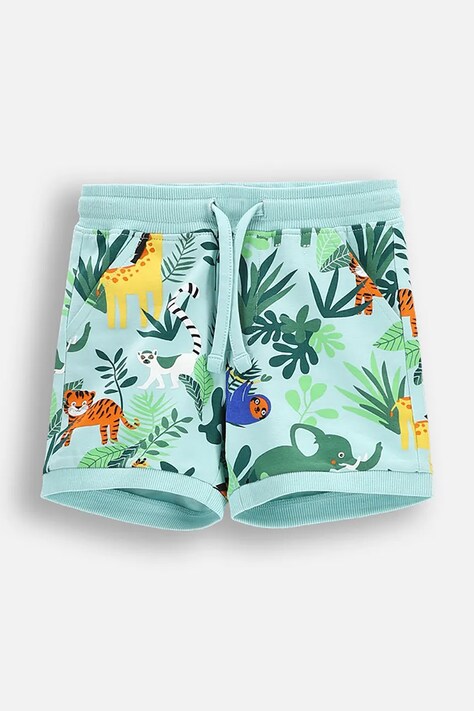 Coccodrillo pantaloni scurți cu imprimeu, talie reglabilă, TROPICAL STORY BOY NEWBORN