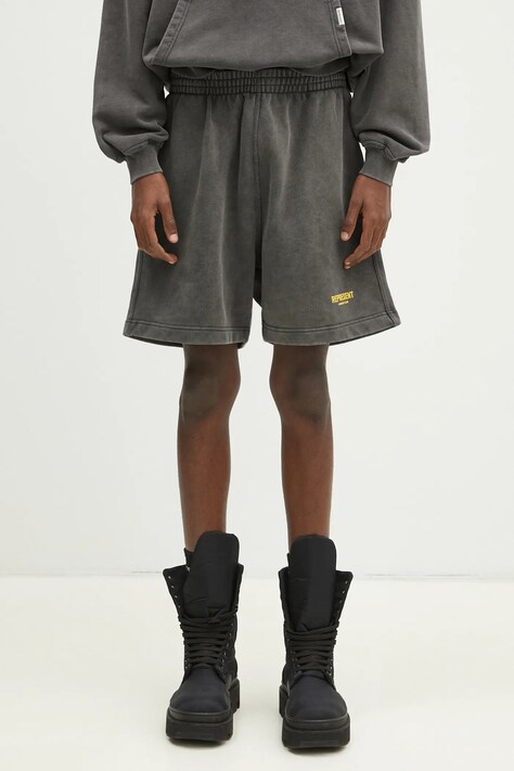 Represent szorty bawełniane Owners Club Shorts męskie kolor szary OCM100004.4734