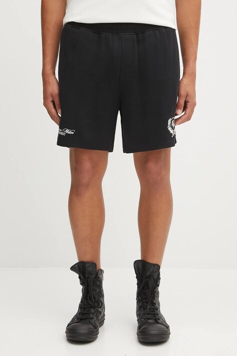 Kraťasy Represent Crest Short pánské, černá barva, MLM71019.01